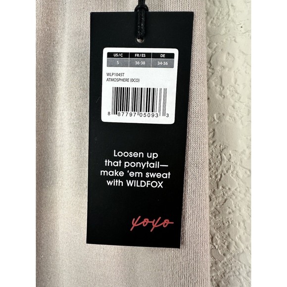 NWT Wildfox Sport Women's Atmosphere Jogger Sweatpants WLP1045ST Small - Picture 7 of 15